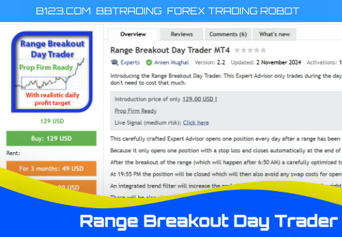 Range Breakout Day Trader – 区间突破日内交易者-BBTrading